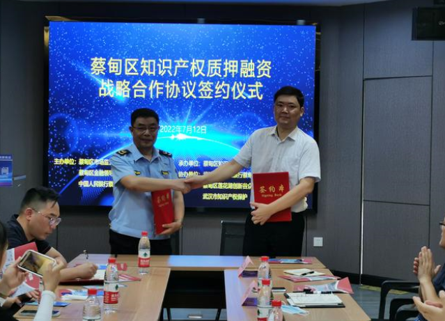 蔡甸区举行知识产权质押融资政策宣导暨银企对接会助力非公企业持续健康发展