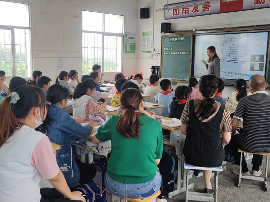 民进武汉市委会赴江夏区湖泗小学开展送教下乡活动